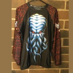 RARE HP Lovecraft Cthulhu Performance Shirt XL